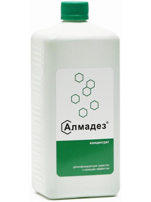 Дезинфицирующее средство с моющим эффектом Алмадез (концентрат), 1,0л.