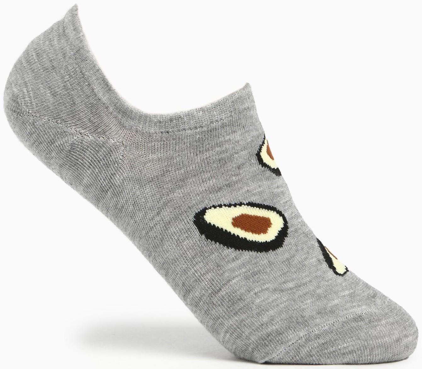 Носки женские, цвет серый, размер 23-25