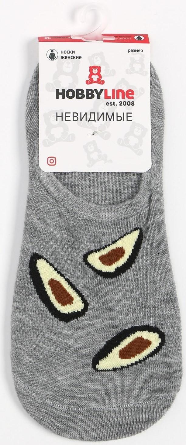 Носки женские, цвет серый, размер 23-25