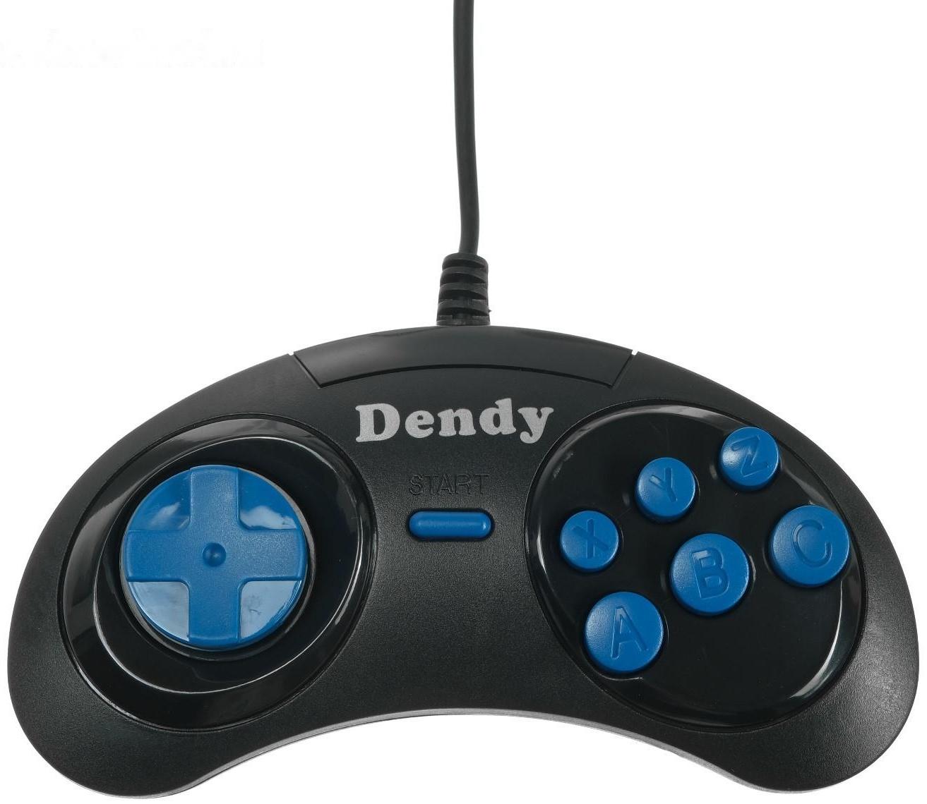 Геймпад для Dendy 8-bit, 9pin (узкий разъем), 2 шт в комплекте, черный