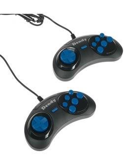 Геймпад для Dendy 8-bit, 9pin (узкий разъем), 2 шт в комплекте, черный