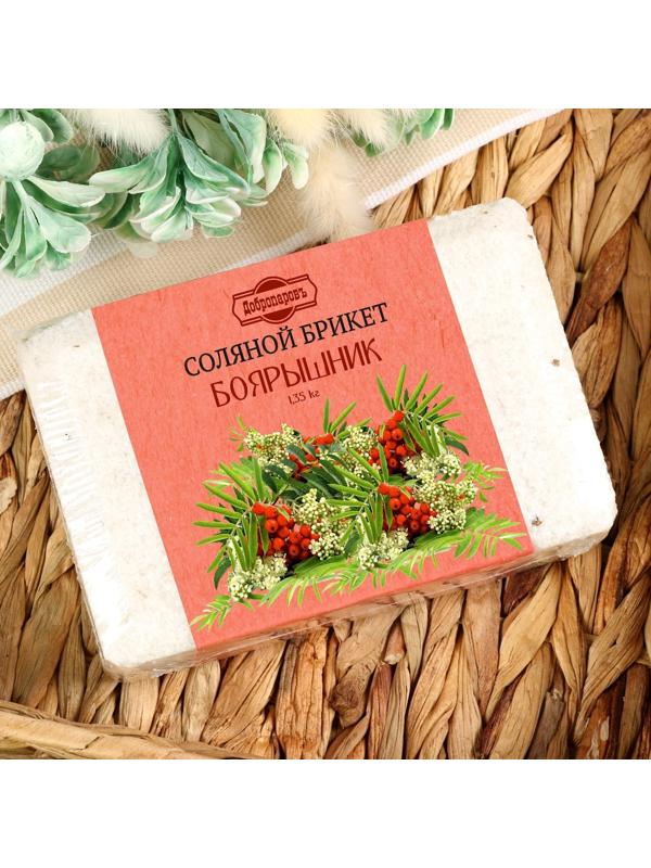 Соляной брикет с алтайскими травами 