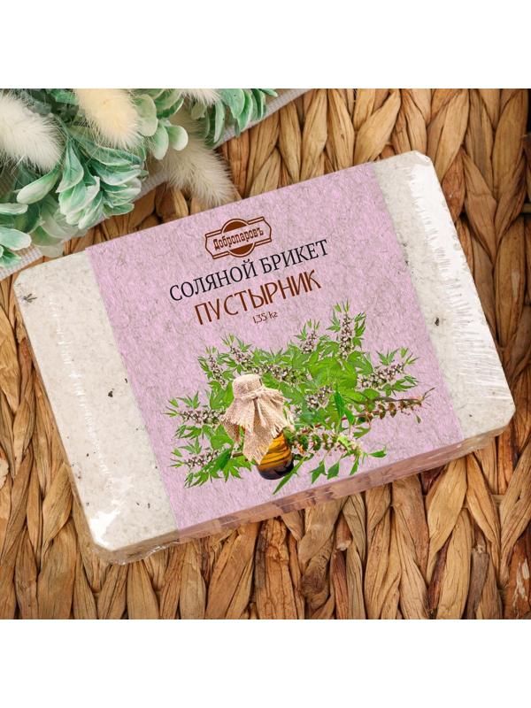 Соляной брикет с алтайскими травами 