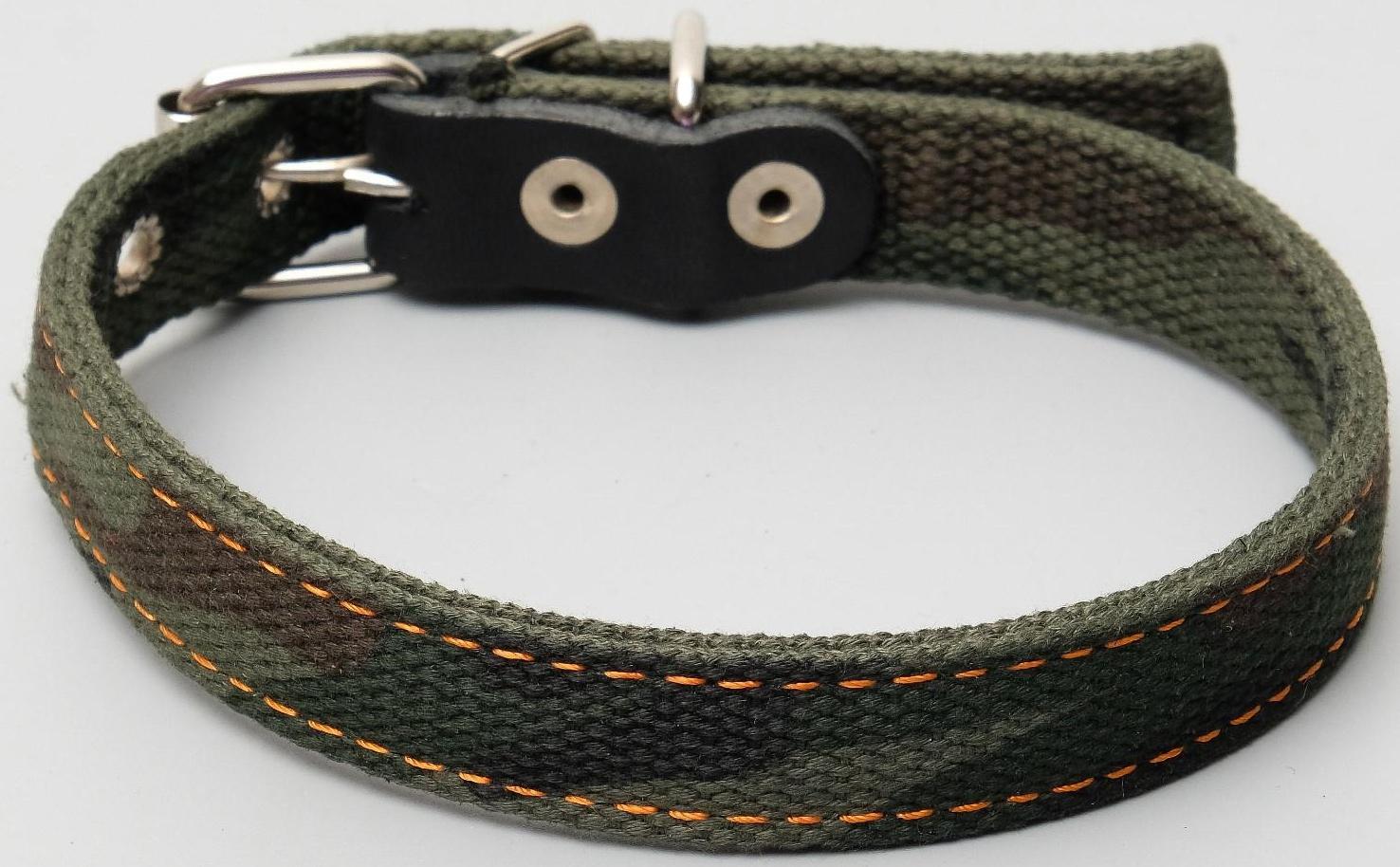 Ошейник брезентовый двухслойный 