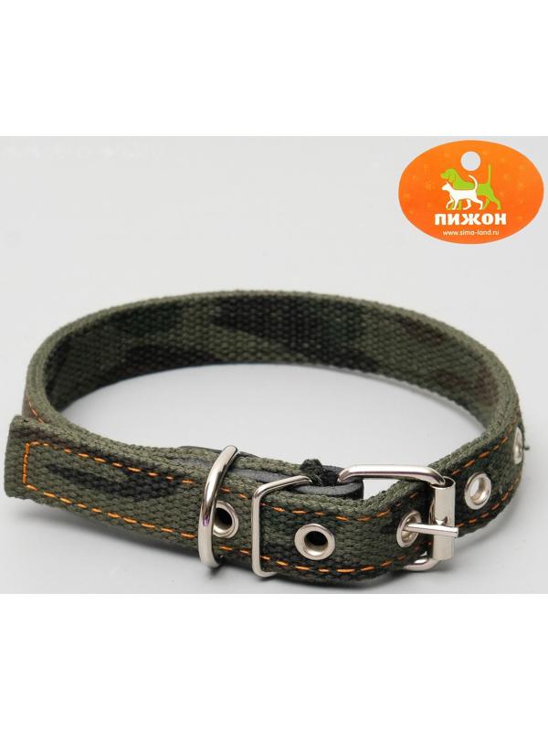 Ошейник брезентовый двухслойный 