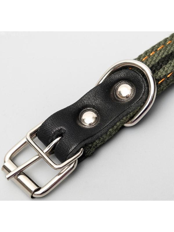 Ошейник брезентовый двухслойный 