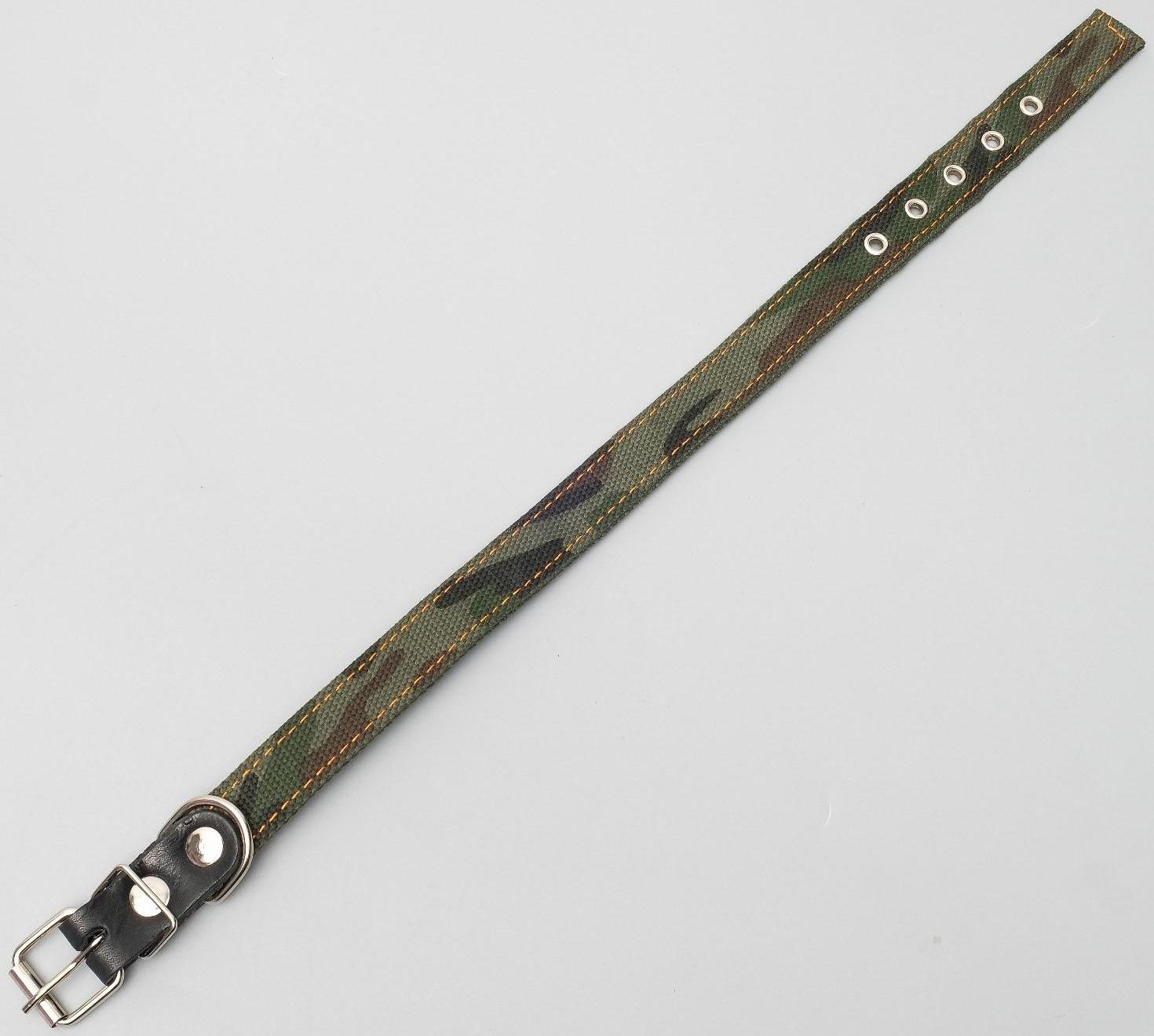 Ошейник брезентовый двухслойный 