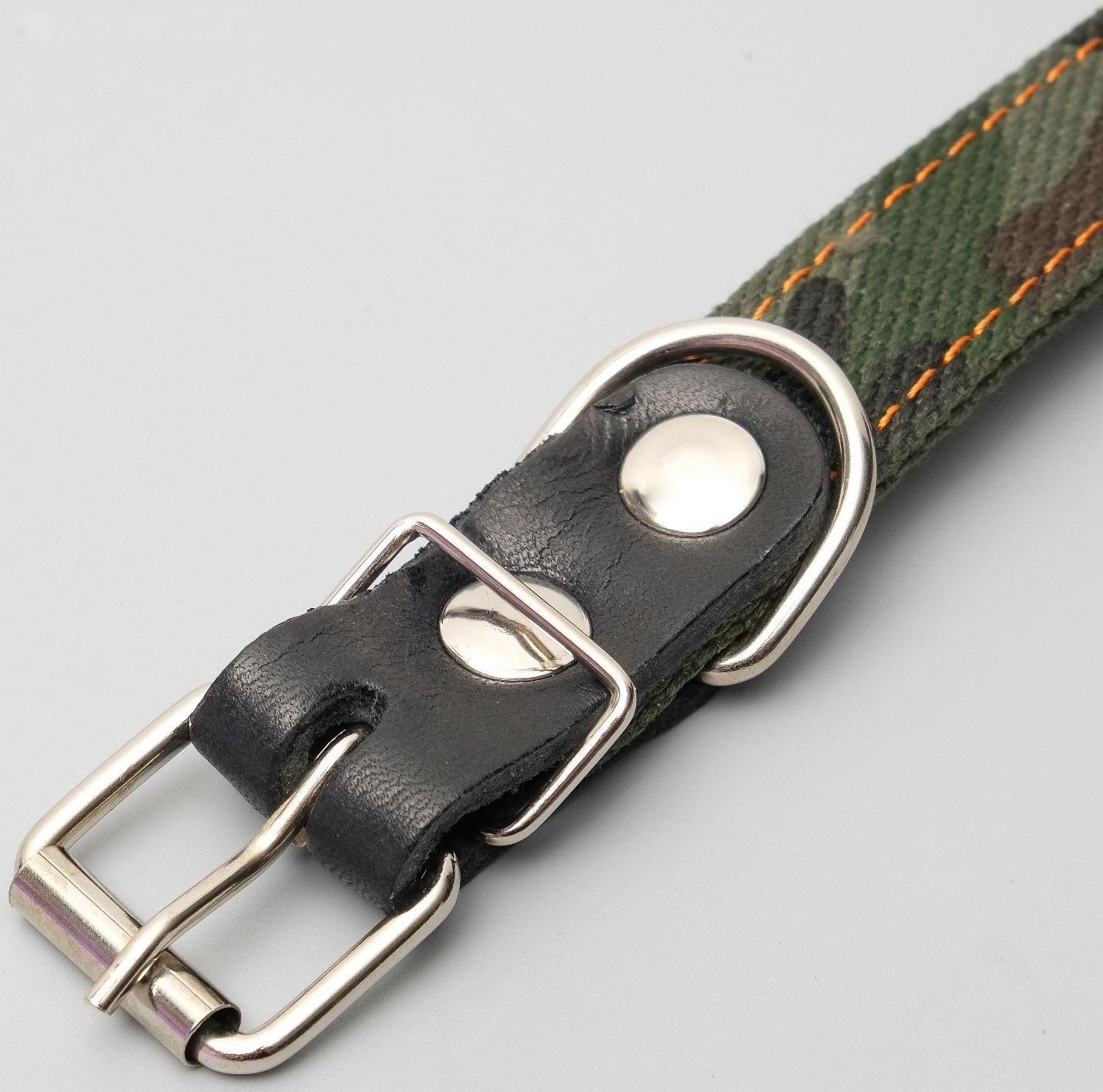 Ошейник брезентовый двухслойный 