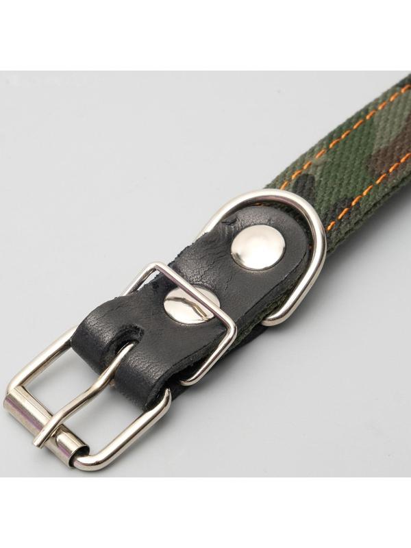 Ошейник брезентовый двухслойный 