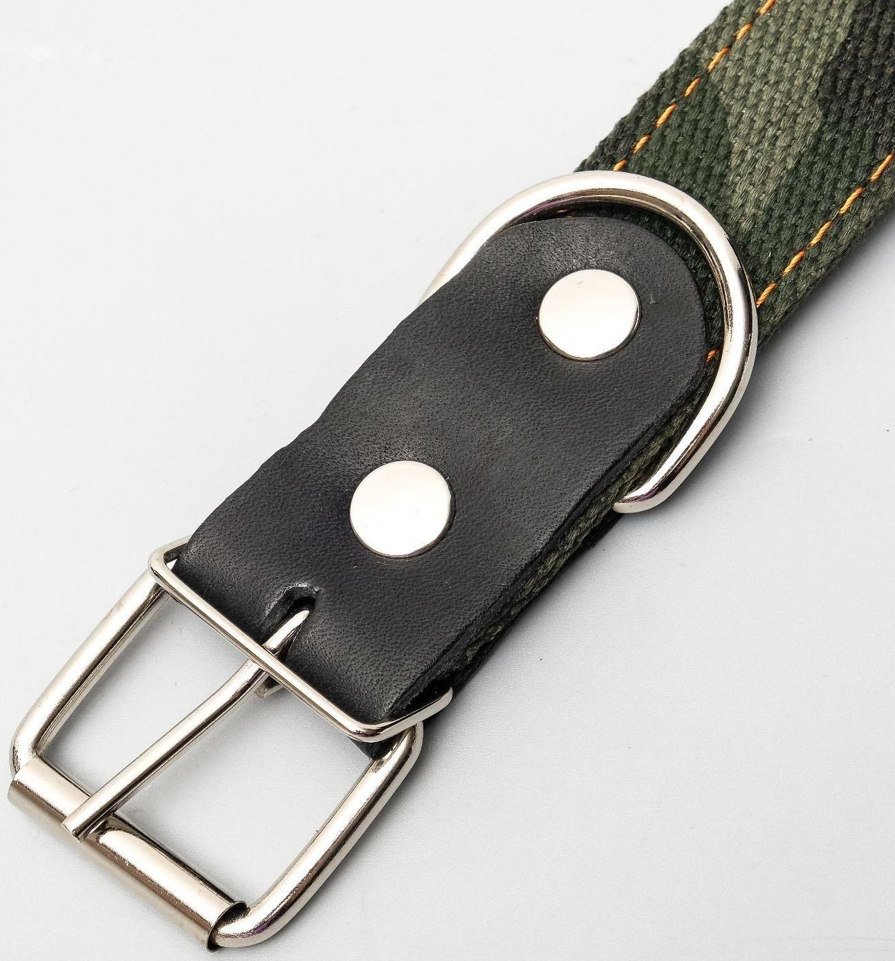 Ошейник брезентовый двухслойный 