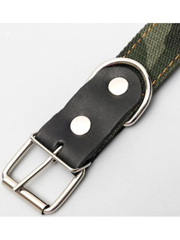 Ошейник брезентовый двухслойный 