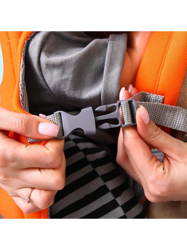 Рюкзак-кенгуру для малыша «Зайка», от 3 до 10 кг