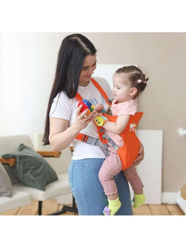 Рюкзак-кенгуру для малыша «Зайка», от 3 до 10 кг