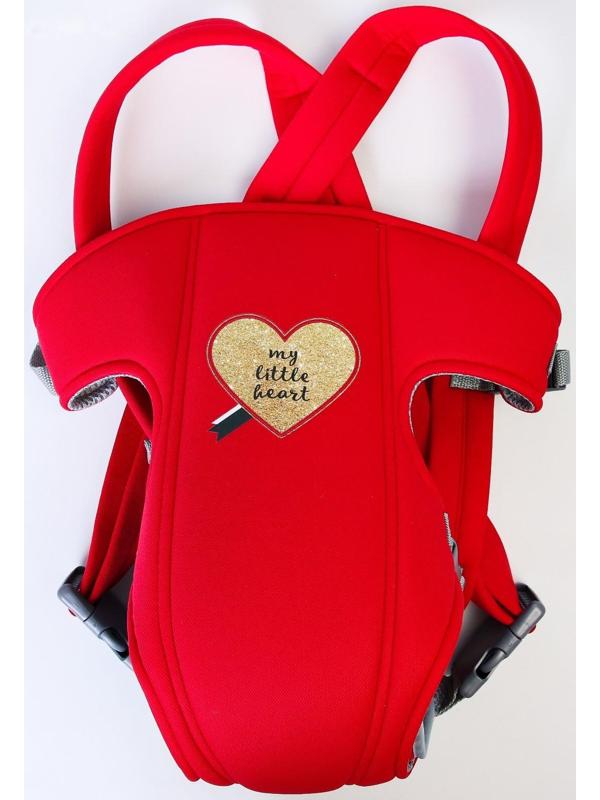 Рюкзак-кенгуру для малыша «Моё сердечко», от 3 до 10 кг