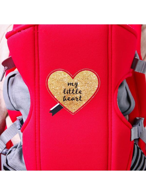 Рюкзак-кенгуру для малыша «Моё сердечко», от 3 до 10 кг