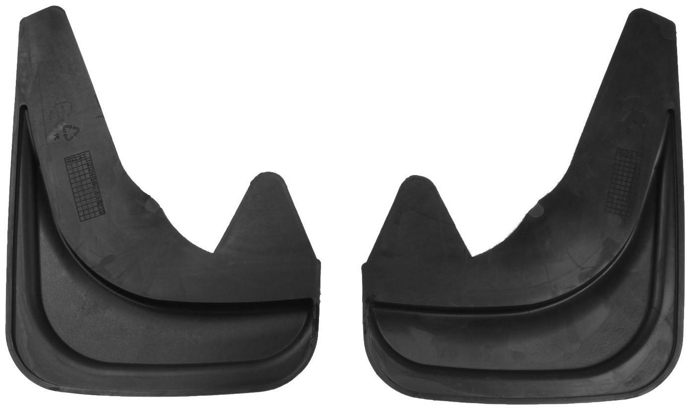Брызговики универсальные ТюменьАвтоДеталь, 22 х 29 см, резина, чёрные, набор 2 шт