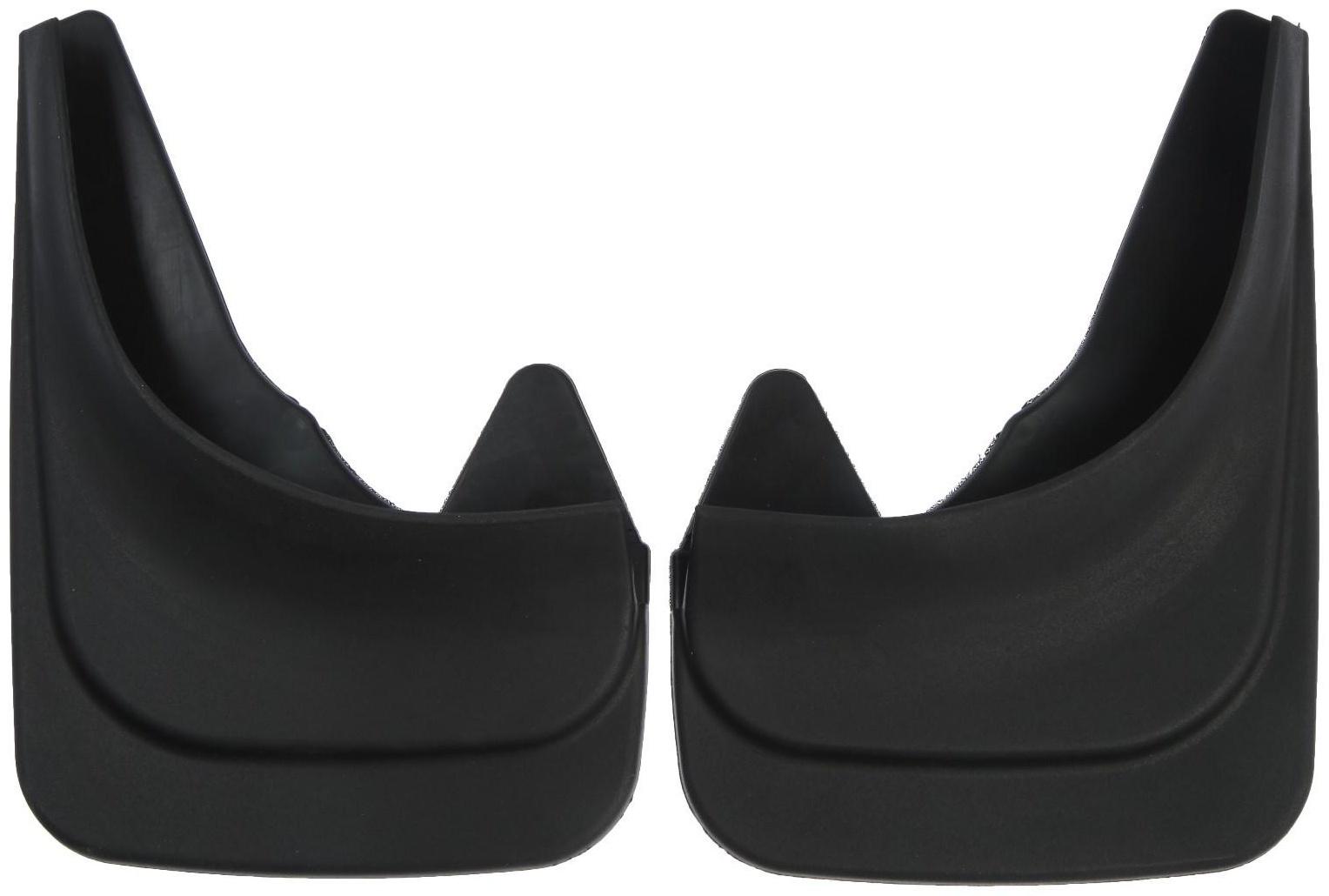 Брызговики универсальные ТюменьАвтоДеталь, 22 х 31 см, резина, чёрные, набор 2 шт