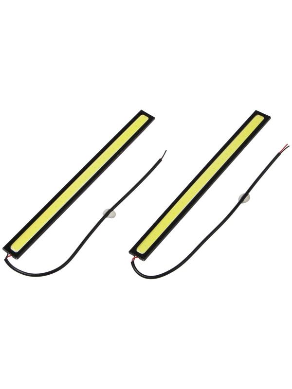 Дневные ходовые огни Skyway, 12 В, 1 COB диод, 175 х 3 х 15 мм, набор 2 шт, S01501033