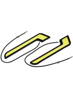 Дневные ходовые огни Skyway, 12 В, 16 см, COB, набор 2 шт