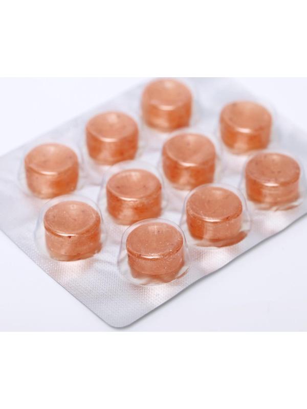 Леденцы с клюквой, медом и календулой без сахара