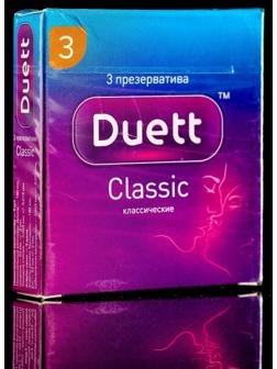 Презервативы DUETT classic 3 шт.