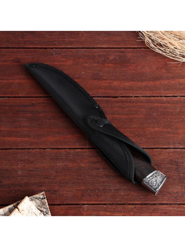 Нож охотничий Мастер К, рукоять дерево, клинок 11 см