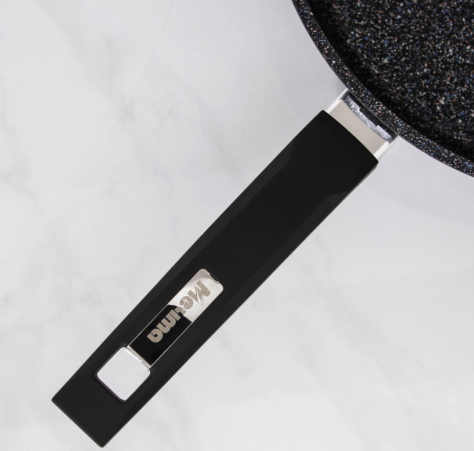 Сковорода «Гранит Star», d=28 см, пластиковая ручка, антипригарное покрытие, цвет чёрный