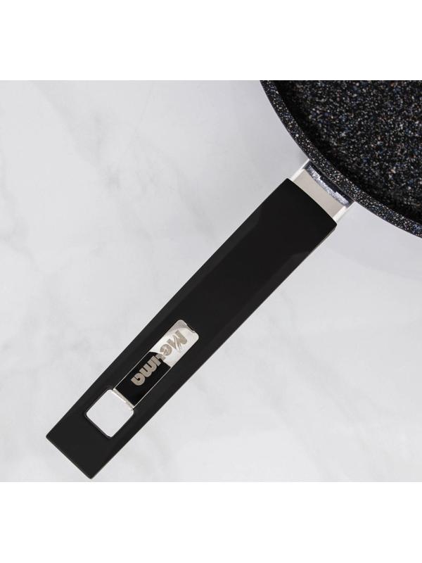 Сковорода «Гранит Star», d=28 см, пластиковая ручка, антипригарное покрытие, цвет чёрный