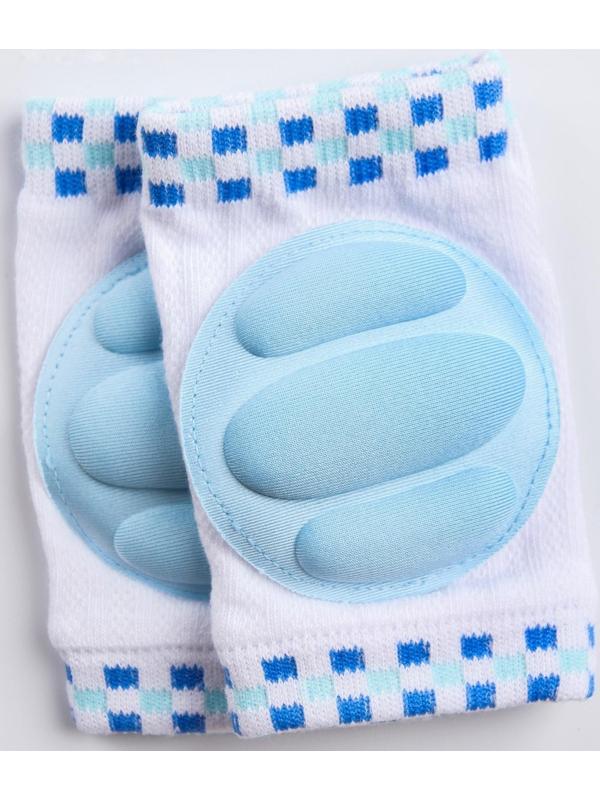 Набор детских наколенников , цвет голубой