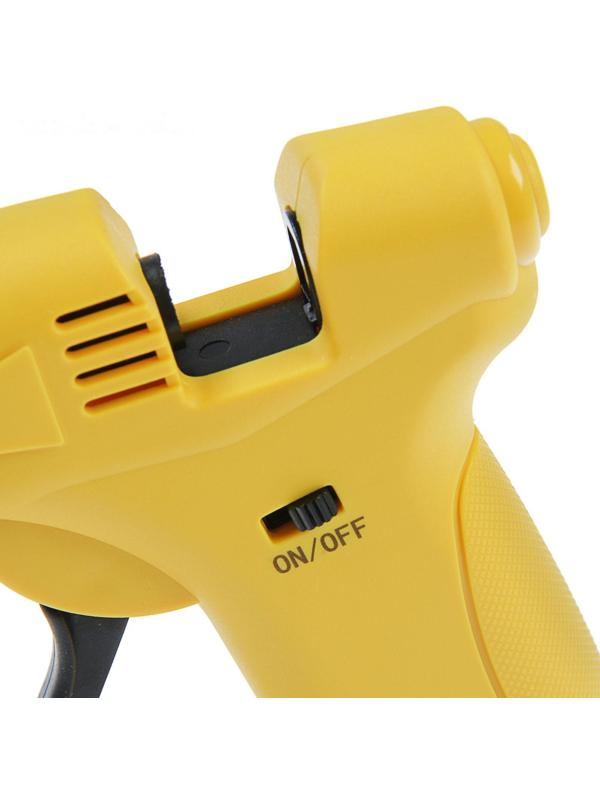 Клеевой пистолет ТУНДРА, 12 Вт, аккумулятор 2000 мА, microUSB, 7 мм