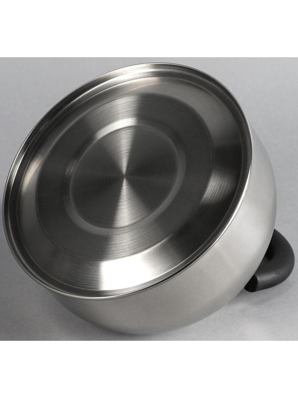 Чайник из нержавеющей стали со свистком, 2,5 л