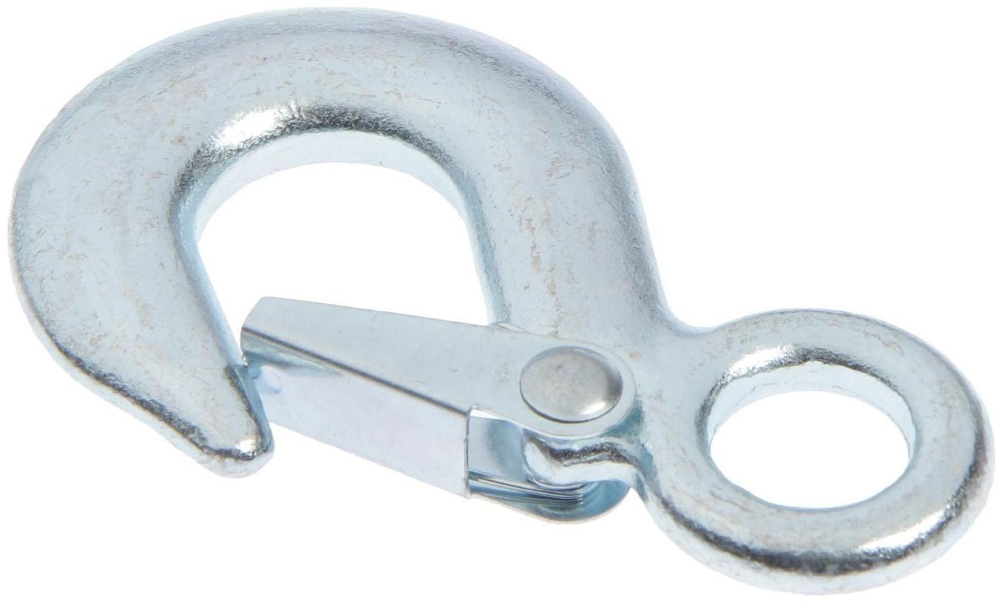 Крюк кованный, 130 г, для буксировочного троса, 2 т