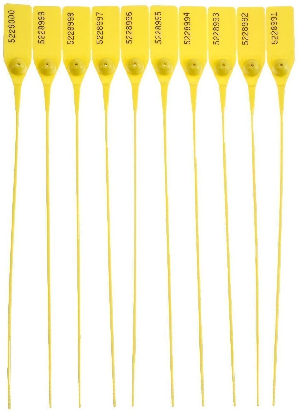 Пломба пронумерованная ПК-91, 220 мм