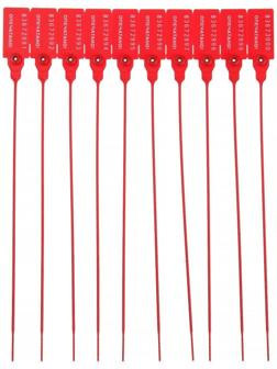 Пломба пронумерованная ПК-91, 220 мм