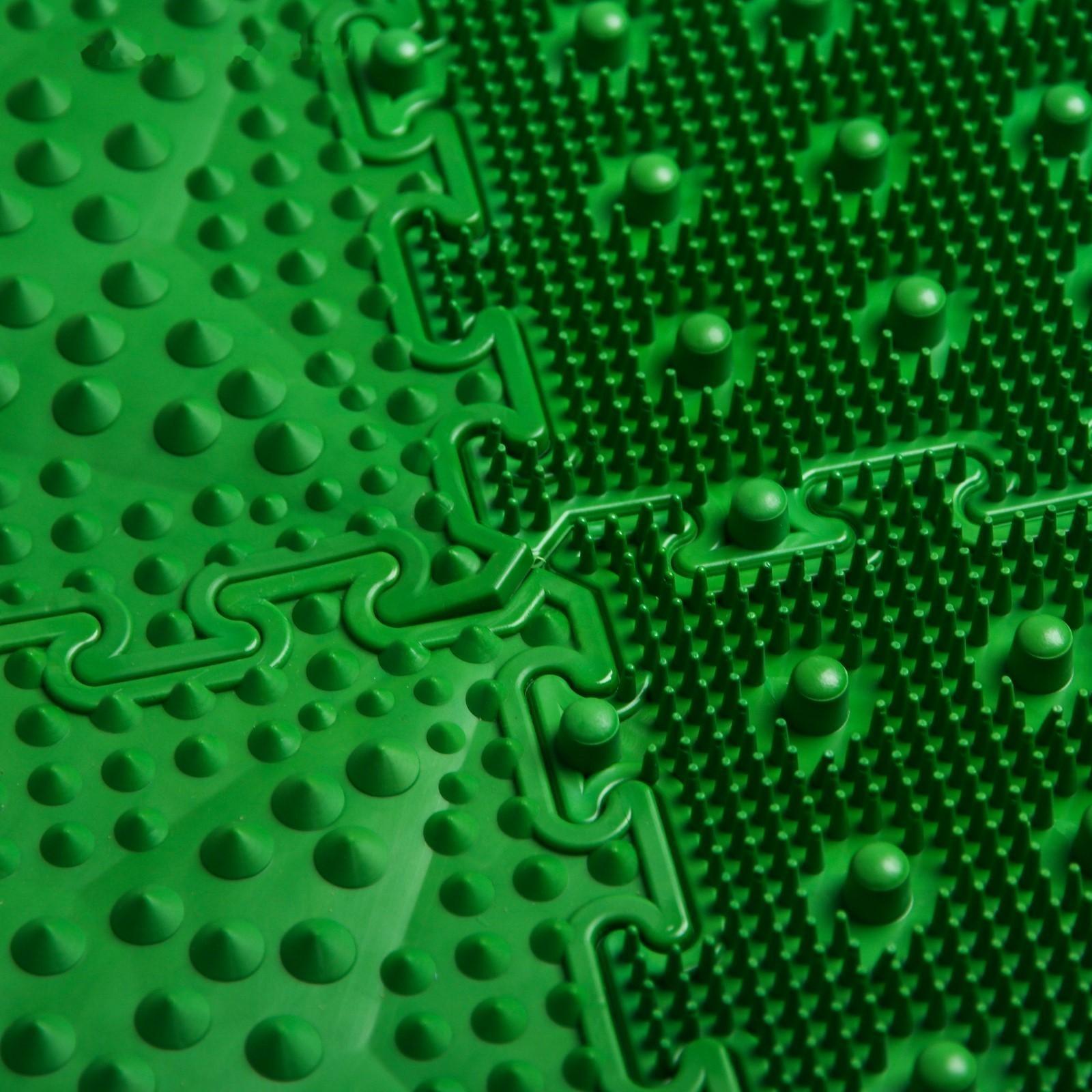 Комплект, напольный, модульный, массажный коврик-пазл ОРТОША «МИКС 2» 6 модулей