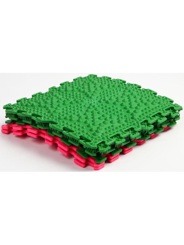 Комплект, напольный, модульный, массажный коврик-пазл ОРТОША «МИКС 2» 6 модулей
