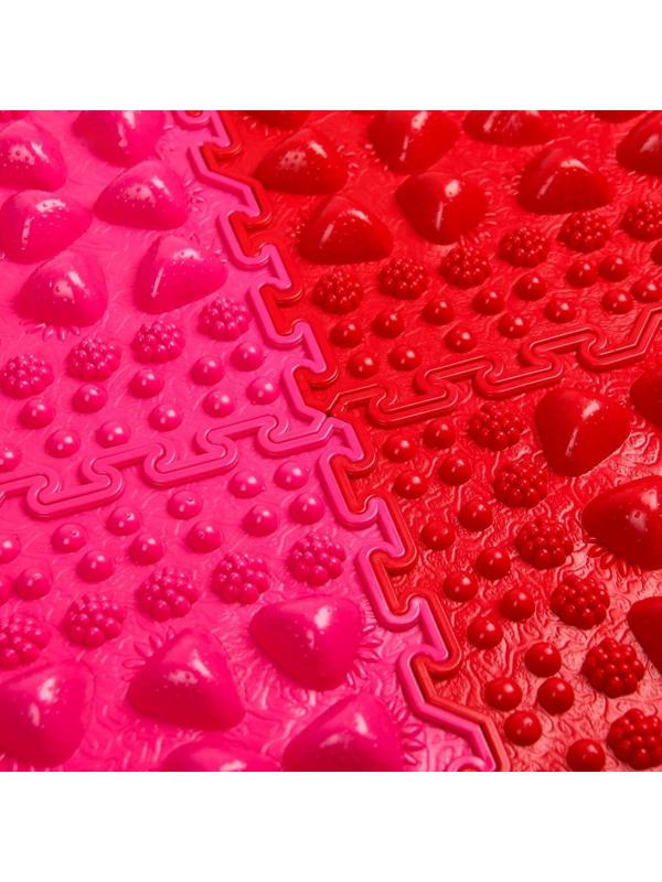 Комплект напольный модульный массажный коврик-пазл ОРТОША «МИКС - 5» (6 пазлов )