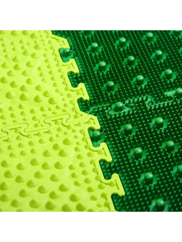 Комплект напольный, модульный, массажный коврик-пазл ОРТОША «МИКС» 6 (6 пазлов )