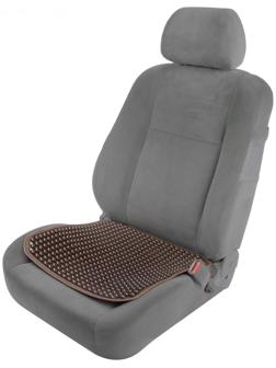 Накидка-массажер на сиденье Nova Bright, коричневая