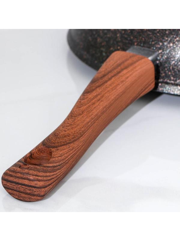 Сковорода Granit ultra original, d=26 см, съёмная ручка, антипригарное покрытие, цвет чёрный