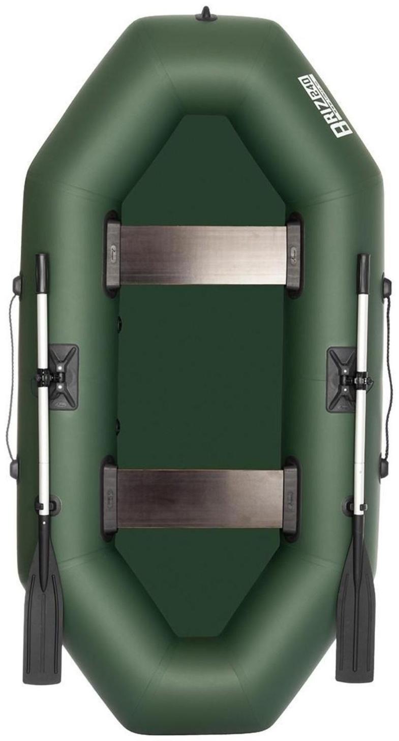 Лодка «Бриз» 240, цвет зелёный