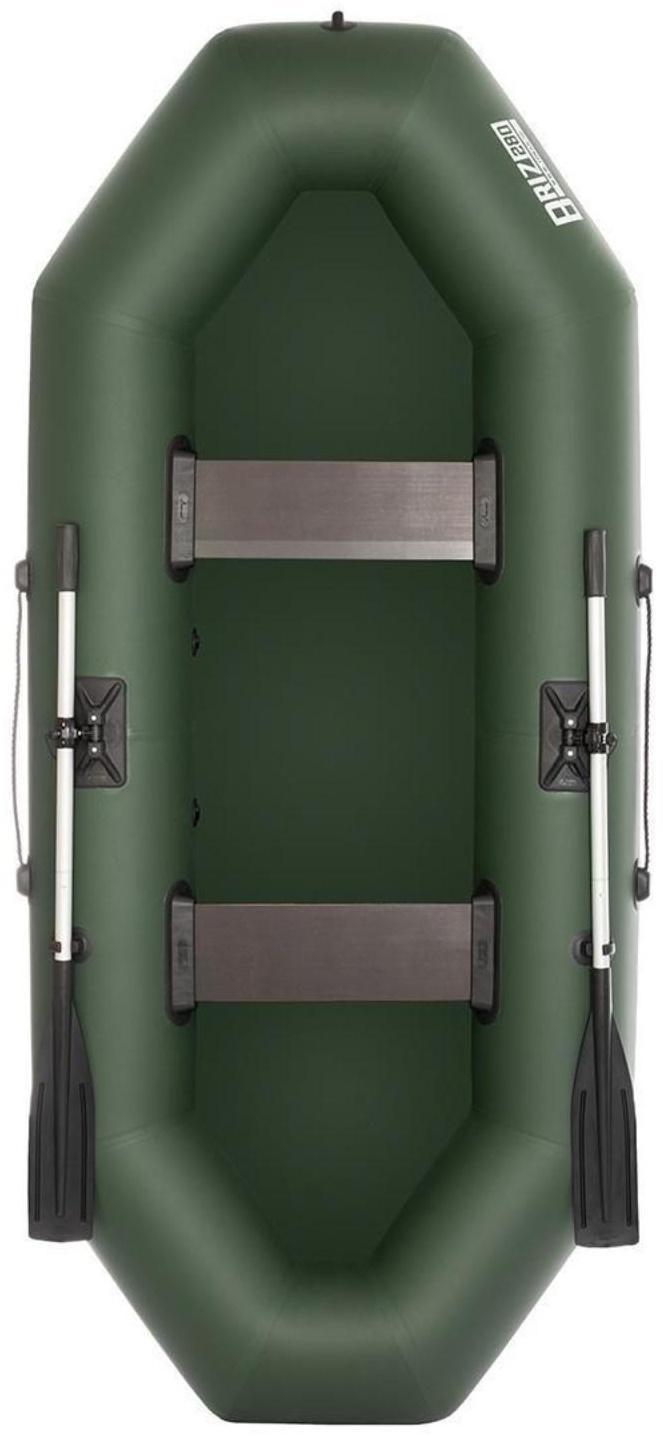 Лодка «Бриз» 280, цвет зелёный