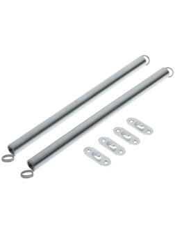 Пружина дверная ТУНДРА, покрытие цинк, D=18.5 мм, L=300 мм, 2 шт.