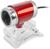 Веб-камера CBR CW 830M Red, 0.3 МП, 640х480, USB 2.0, микрофон, красная