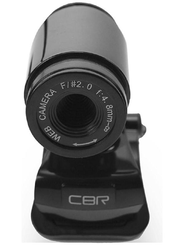Веб-камера CBR CW 830M Black, 0.3 МП, 640х480, USB 2.0, микрофон, чёрная