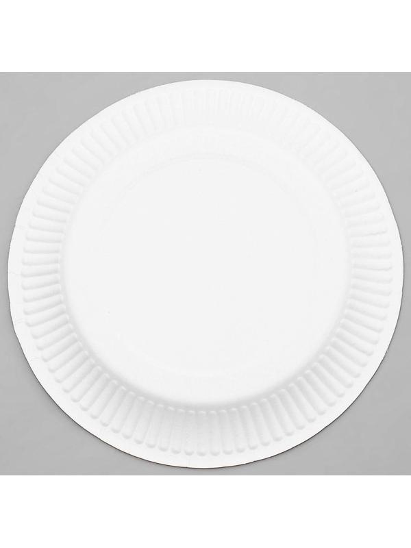 Тарелка бумажная Happy Birthday, 18 см