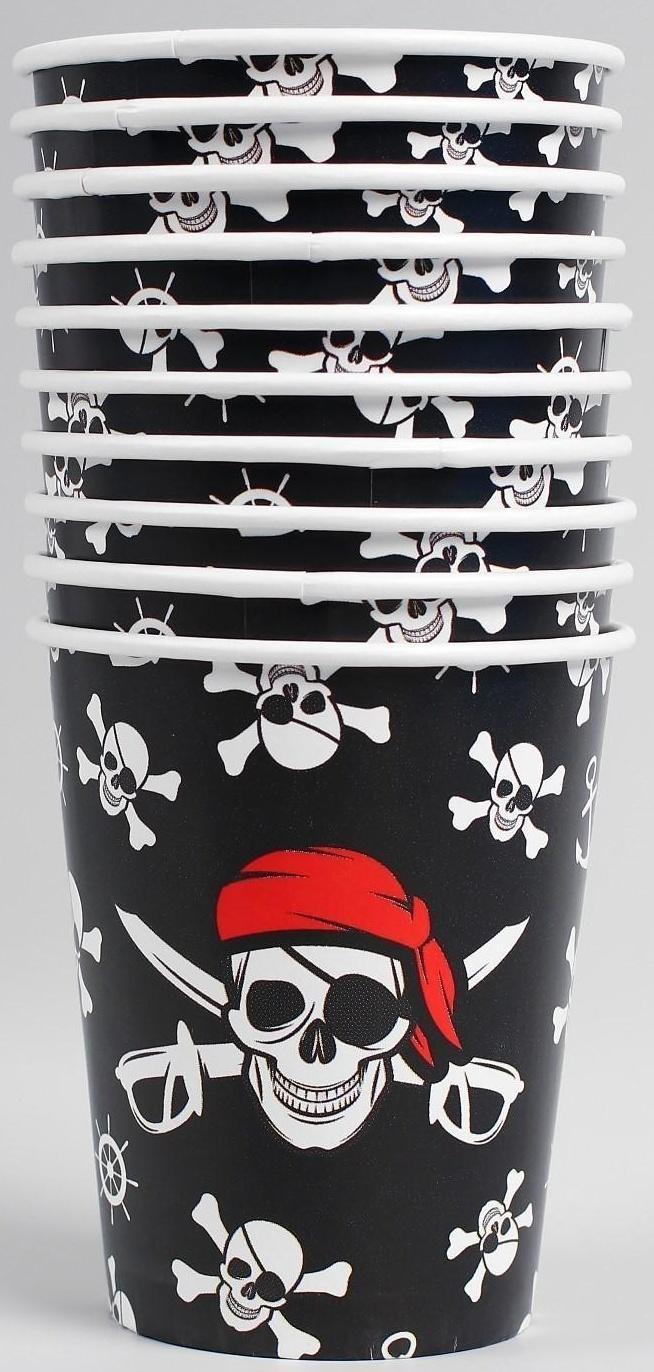 Стакан бумажный «Пират», 250 мл