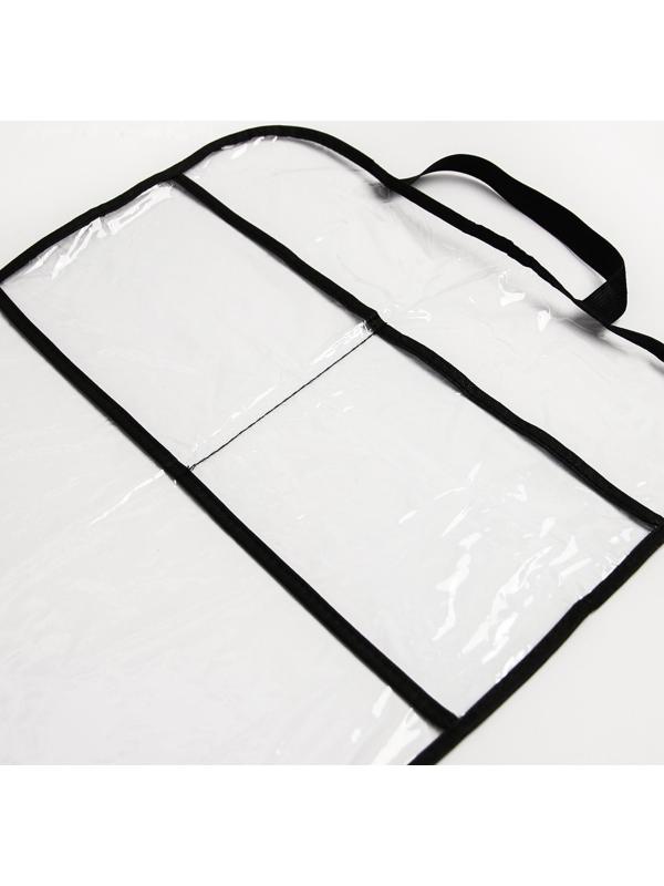 Защитная накидка на спинку сиденья автомобиля, 60,5х40, ПВХ, 2 кармана