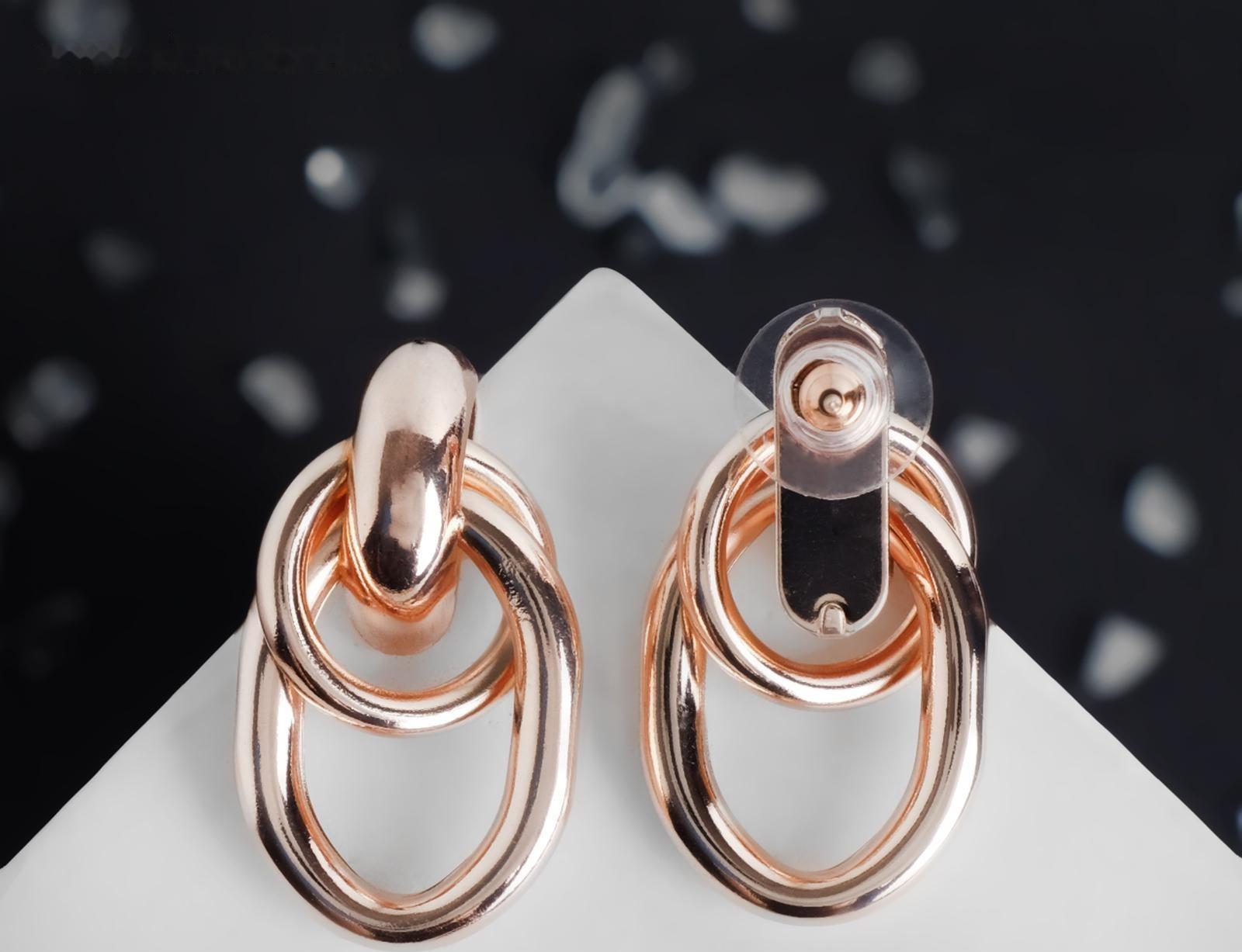 Серьги металл 