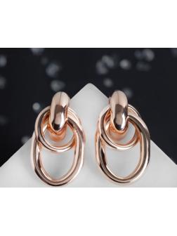 Серьги металл 